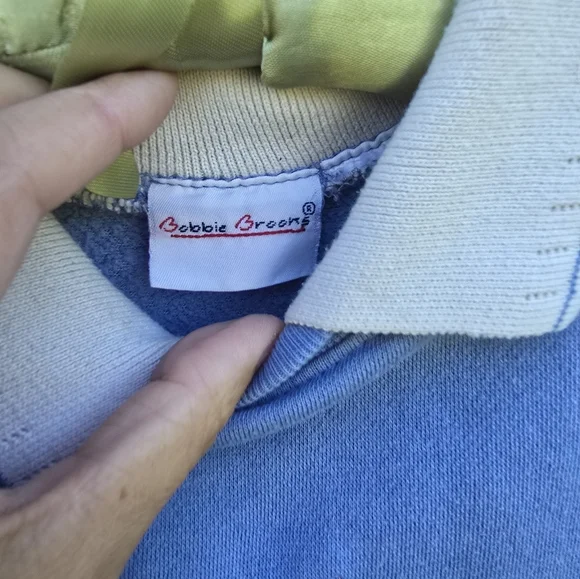 Blue Embroidered Sweater - Picture 5 of 6